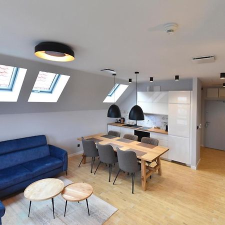 River'S Touch Apartament Grand Z Widokiem Na Odre ชเตชชิน ภายนอก รูปภาพ