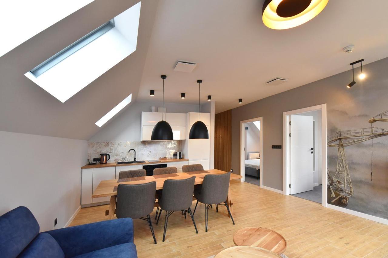 River'S Touch Apartament Grand Z Widokiem Na Odre ชเตชชิน ภายนอก รูปภาพ